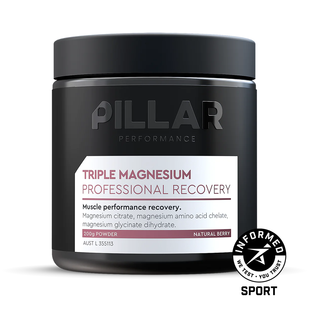 Pillar Performance Triple Magnesium Powder